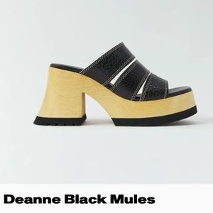 Miista Deanne Mules - size 6.5 / EU 37